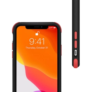 Hurtownia GSM - Etui Crong Trace Clear Cover Apple iPhone 11 Pro (černá/červená) - CRG89 - {ean13} - Hurt