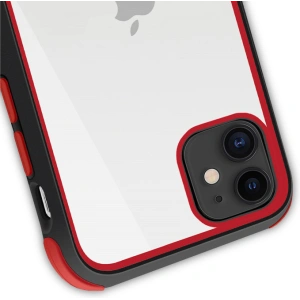 Hurtownia GSM - Etui Crong Trace Clear Cover Apple iPhone 11 Pro (černá/červená) - CRG89 - {ean13} - Hurt