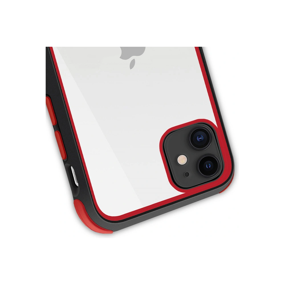 Hurtownia GSM - Case Crong Trace Clear Cover für Apple iPhone 11 Pro (schwarz/rot) - CRG89 - {ean13} - Hurt