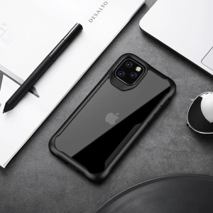 Hurtownia GSM - Etui Crong Hybrid Clear Cover Apple iPhone 11 Pro (fekete) - CRG91 - {ean13} - Hurt