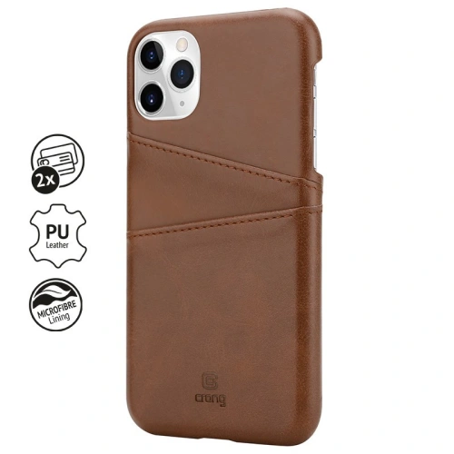 Etui Crong Neat Cover Apple iPhone 11 Pro (brązowy)