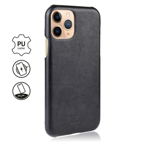 Etui Crong Essential Cover Apple iPhone 11 Pro Max (czarny)