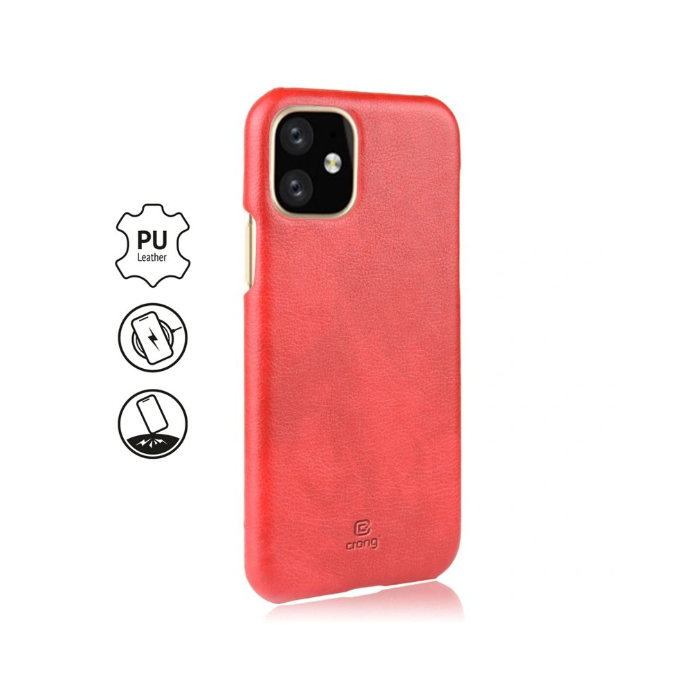 Hurtownia GSM - Etui Crong Essential Cover Apple iPhone 11 (roșu) - CRG104 - {ean13} - Hurt