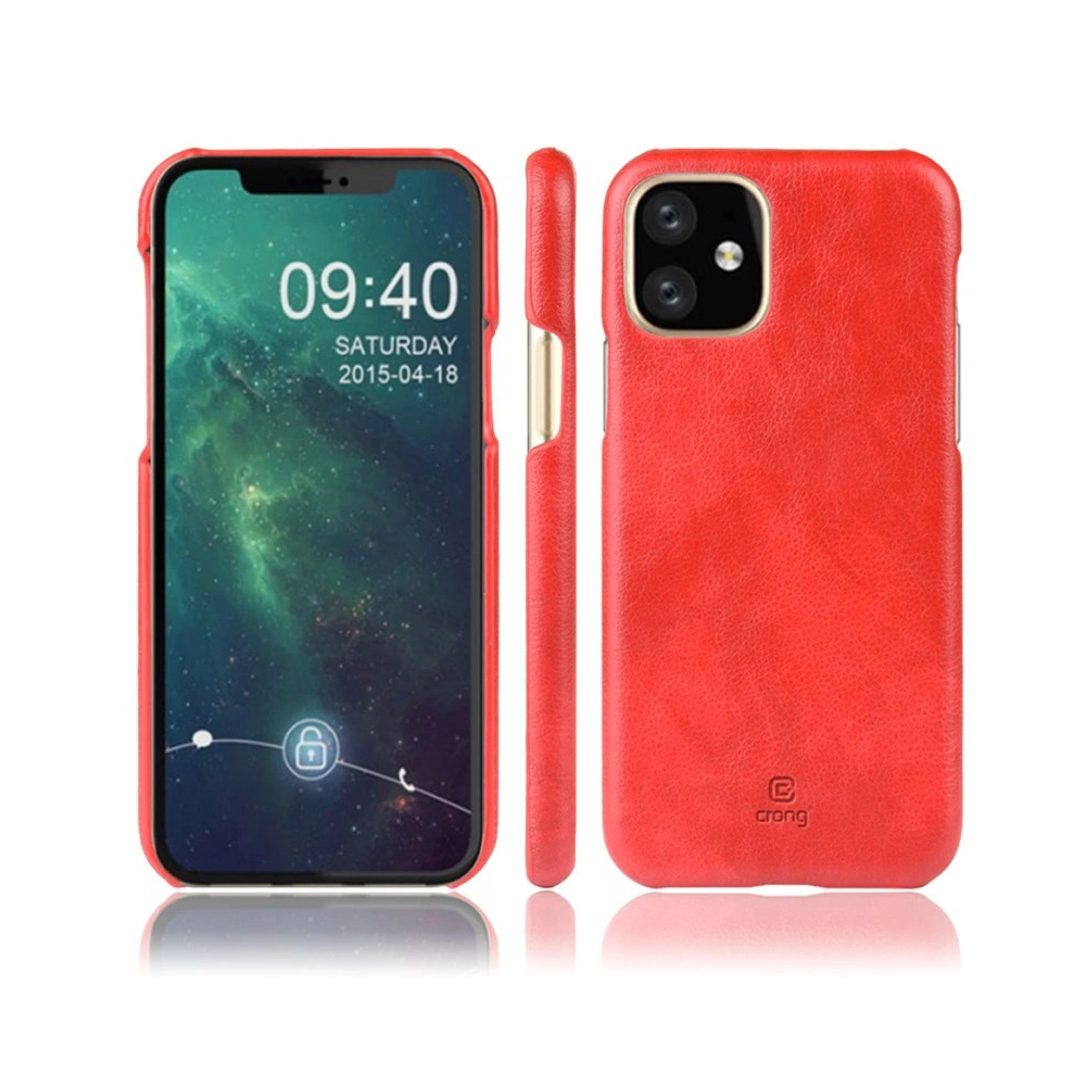 Hurtownia GSM - Etui Crong Essential Cover Apple iPhone 11 (roșu) - CRG104 - {ean13} - Hurt