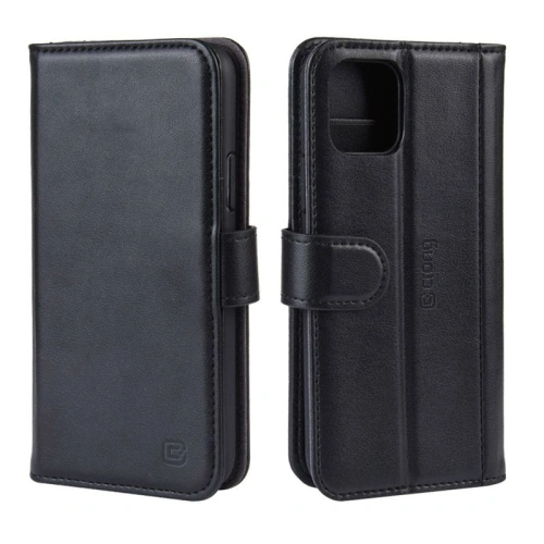 Etui Crong Premium Booklet Wallet Apple iPhone 11 Pro Max (czarny)