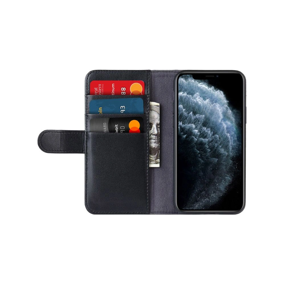 Hurtownia GSM - Etui Crong Premium Booklet Wallet Apple iPhone 11 Pro Max (fekete) - CRG108 - {ean13} - Hurt