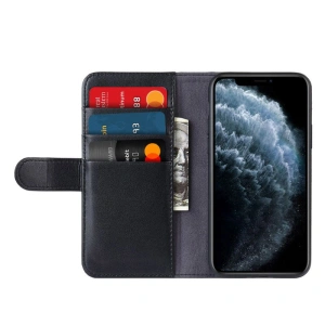 Hurtownia GSM - Etui Crong Premium Booklet Wallet Apple iPhone 11 Pro (černý) - CRG109 - {ean13} - Hurt