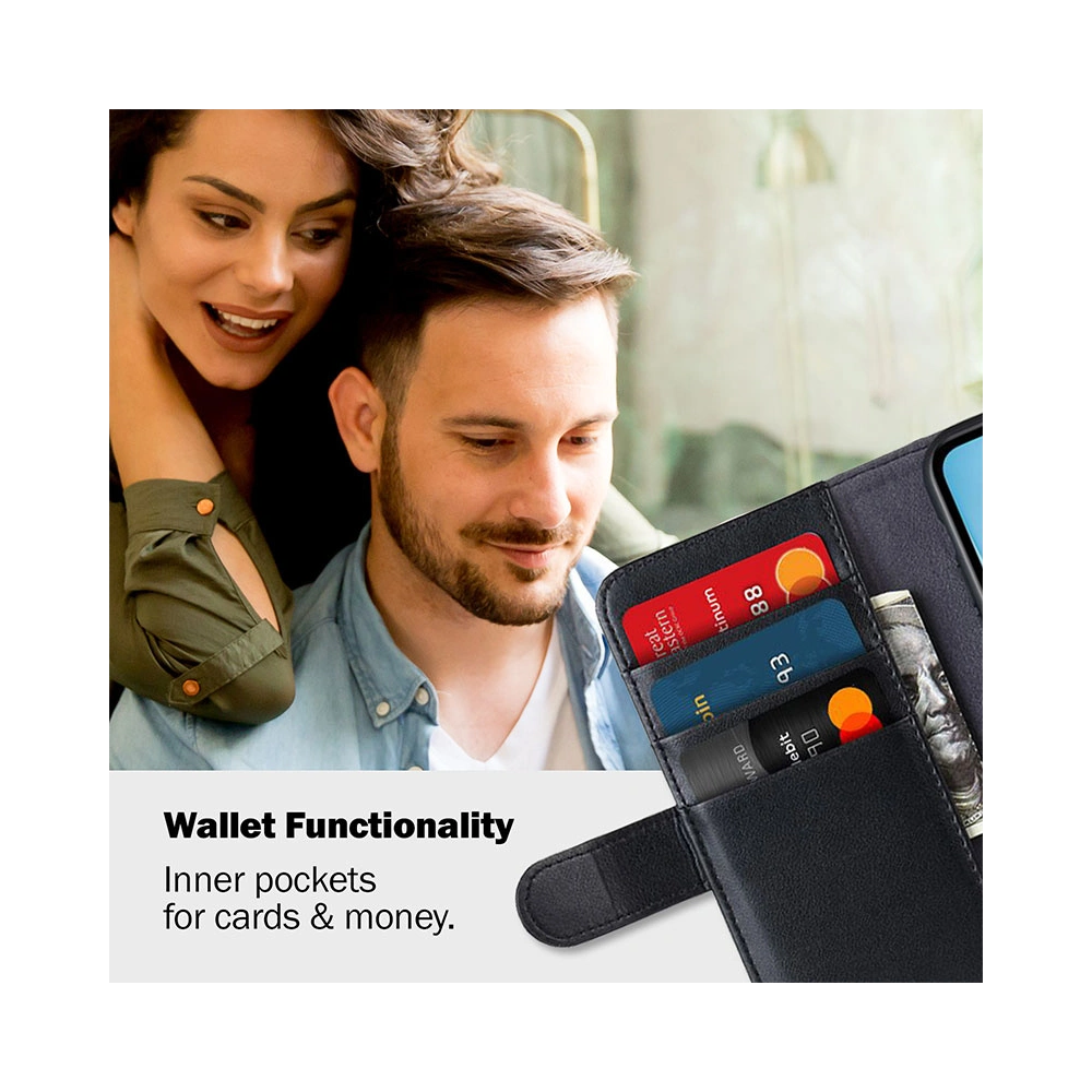 Hurtownia GSM - Case Crong Premium Booklet Wallet Apple iPhone 11 Pro (schwarz) - CRG109 - {ean13} - Hurt