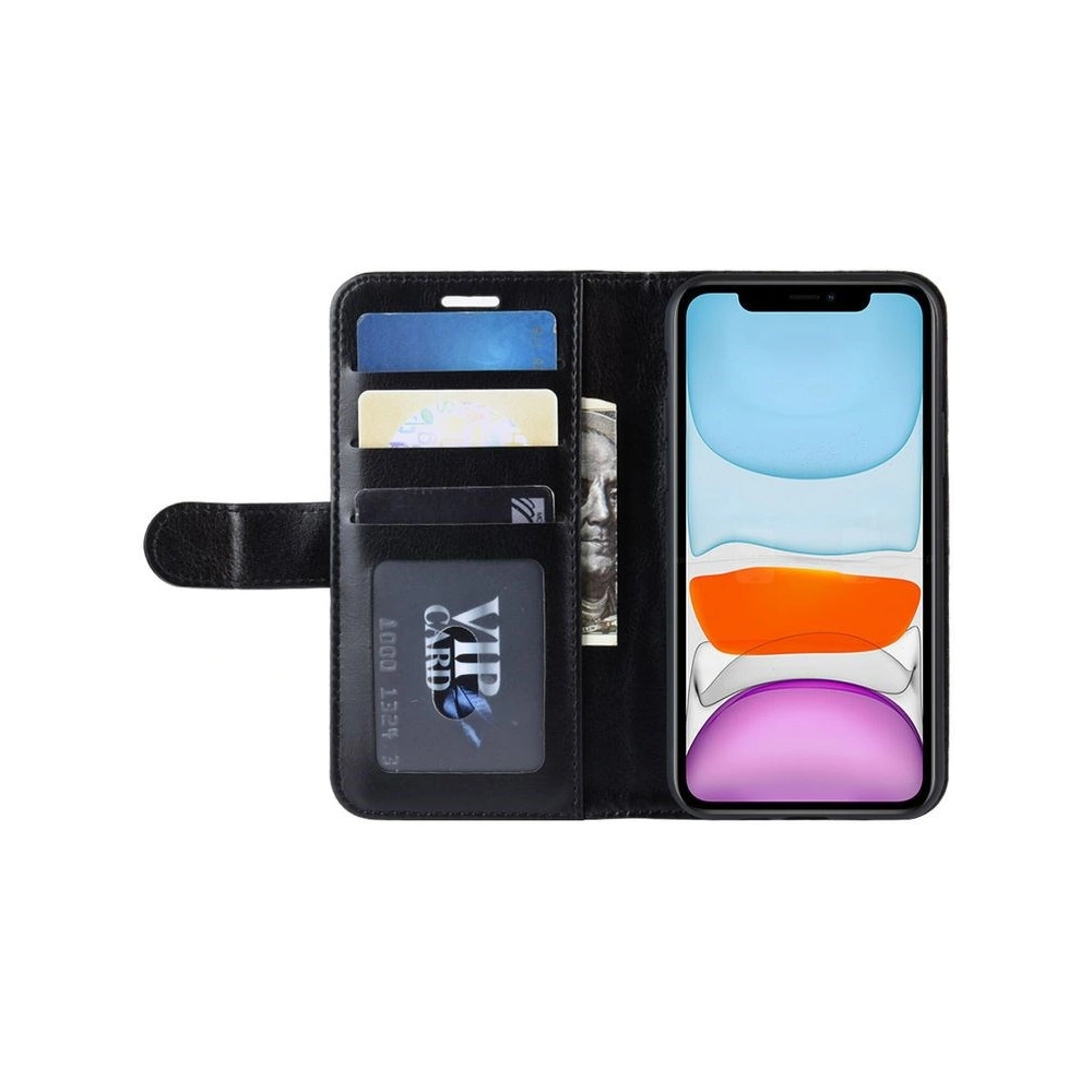 Hurtownia GSM - Etui Crong Booklet Wallet Apple iPhone 11 Pro Max (fekete) - CRG110 - {ean13} - Hurt