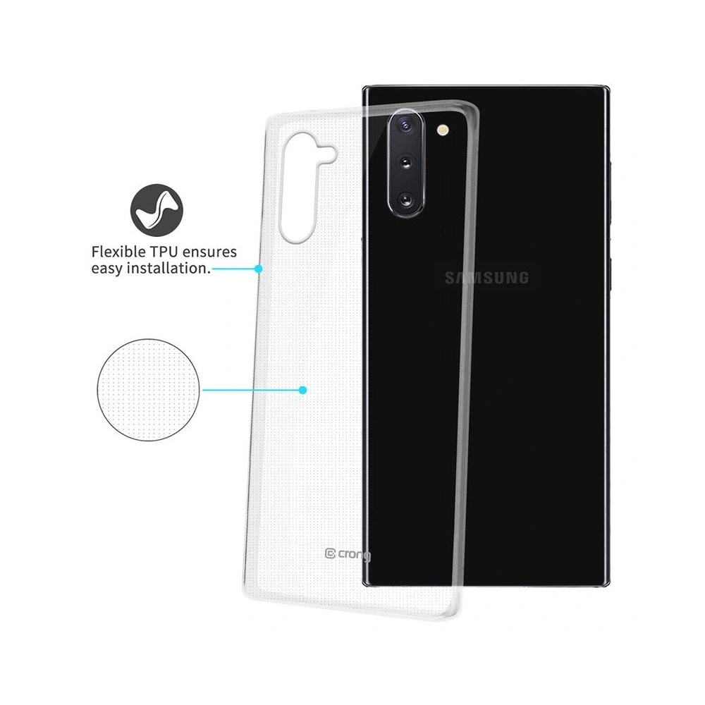 Hurtownia GSM - Case Crong Crystal Slim Cover Samsung Galaxy Note 10 (transparent) - CRG126 - {ean13} - Hurt