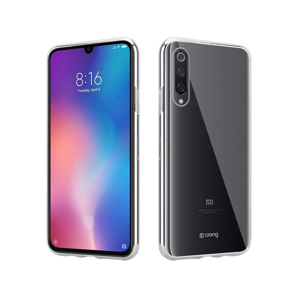 Hurtownia GSM - Etui Crong Crystal Slim Cover Xiaomi Mi 9 (transparent) - CRG127 - {ean13} - Hurt