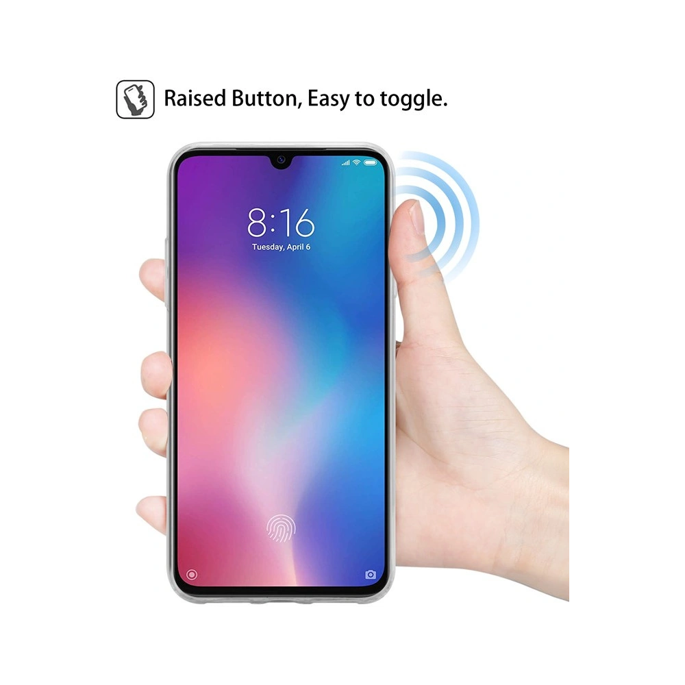 Hurtownia GSM - Etui Crong Crystal Slim Cover Xiaomi Mi 9 (transparent) - CRG127 - {ean13} - Hurt