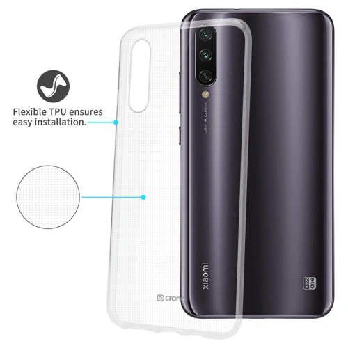 Etui Crong Crystal Slim Cover Xiaomi Mi A3 (przezroczysty)