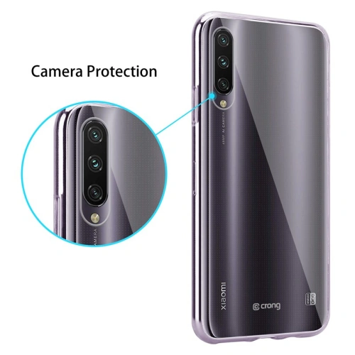 Etui Crong Crystal Slim Cover Xiaomi Mi A3 (przezroczysty)