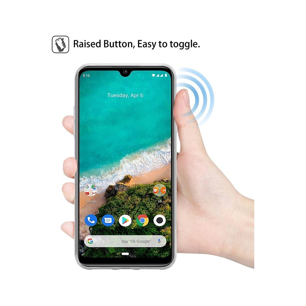 Hurtownia GSM - Etui Crong Crystal Slim Cover Xiaomi Mi A3 (průhledný) - CRG128 - {ean13} - Hurt