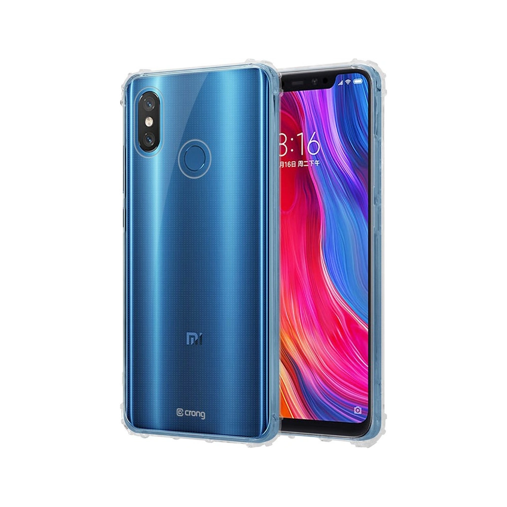 Hurtownia GSM - Case Crong Crystal Shield Cover Xiaomi Mi 8 (transparent) - CRG129 - {ean13} - Hurt