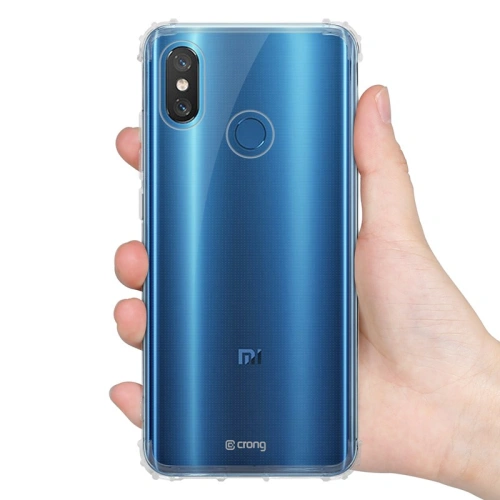 Etui Crong Crystal Shield Cover Xiaomi Mi 8 (przezroczysty)