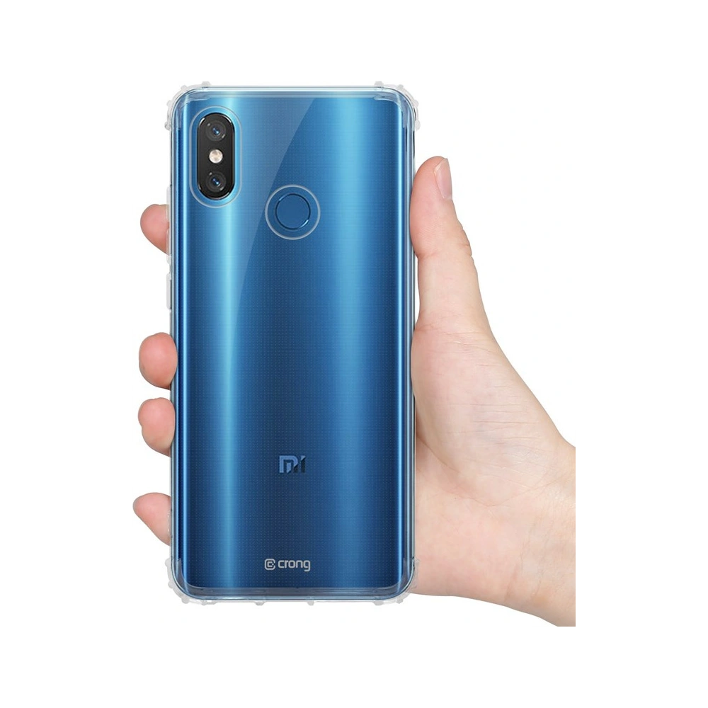 Hurtownia GSM - Etui Crong Crystal Shield Kryt Xiaomi Mi 8 (průhledný) - CRG129 - {ean13} - Hurt