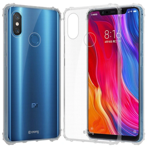 Etui Crong Crystal Shield Cover Xiaomi Mi 8 (przezroczysty)