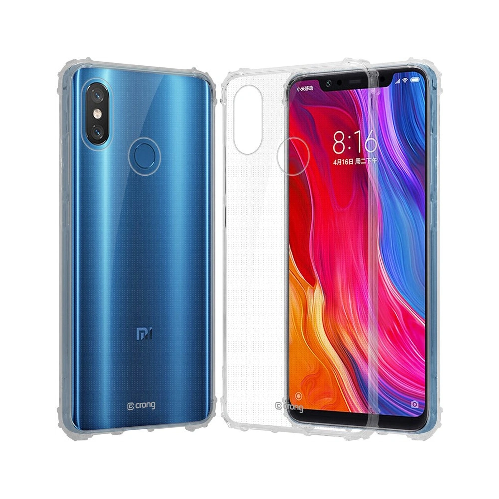 Hurtownia GSM - Etui Crong Crystal Shield borító Xiaomi Mi 8 (átlátszó) - CRG129 - {ean13} - Hurt