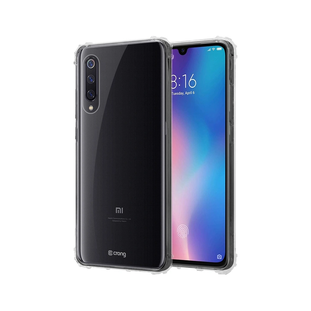 Hurtownia GSM - Etui Crong Crystal Shield borítás Xiaomi Mi 9 (átlátszó) - CRG130 - {ean13} - Hurt