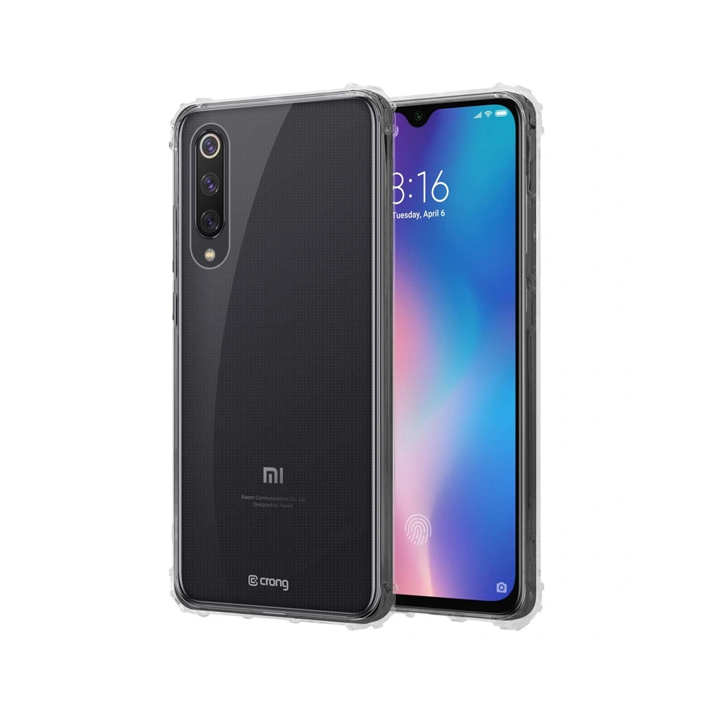 Hurtownia GSM - Etui Crong Crystal Shield Cover Xiaomi Mi 9 SE (průhledný) - CRG131 - {ean13} - Hurt