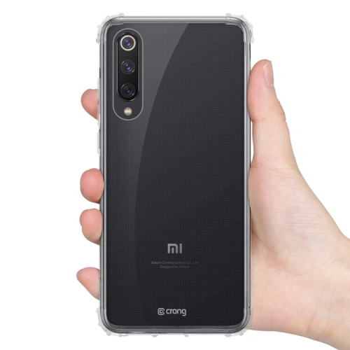 Etui Crong Crystal Shield Cover Xiaomi Mi 9 SE (przezroczysty)