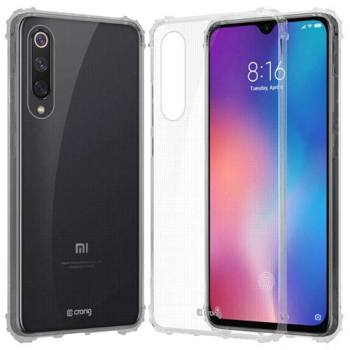 Etui Crong Crystal Shield Cover Xiaomi Mi 9 SE (przezroczysty)