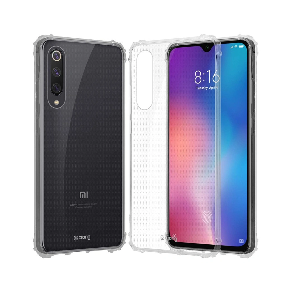 Hurtownia GSM - Etui Crong Crystal Shield Cover Xiaomi Mi 9 SE (průhledný) - CRG131 - {ean13} - Hurt