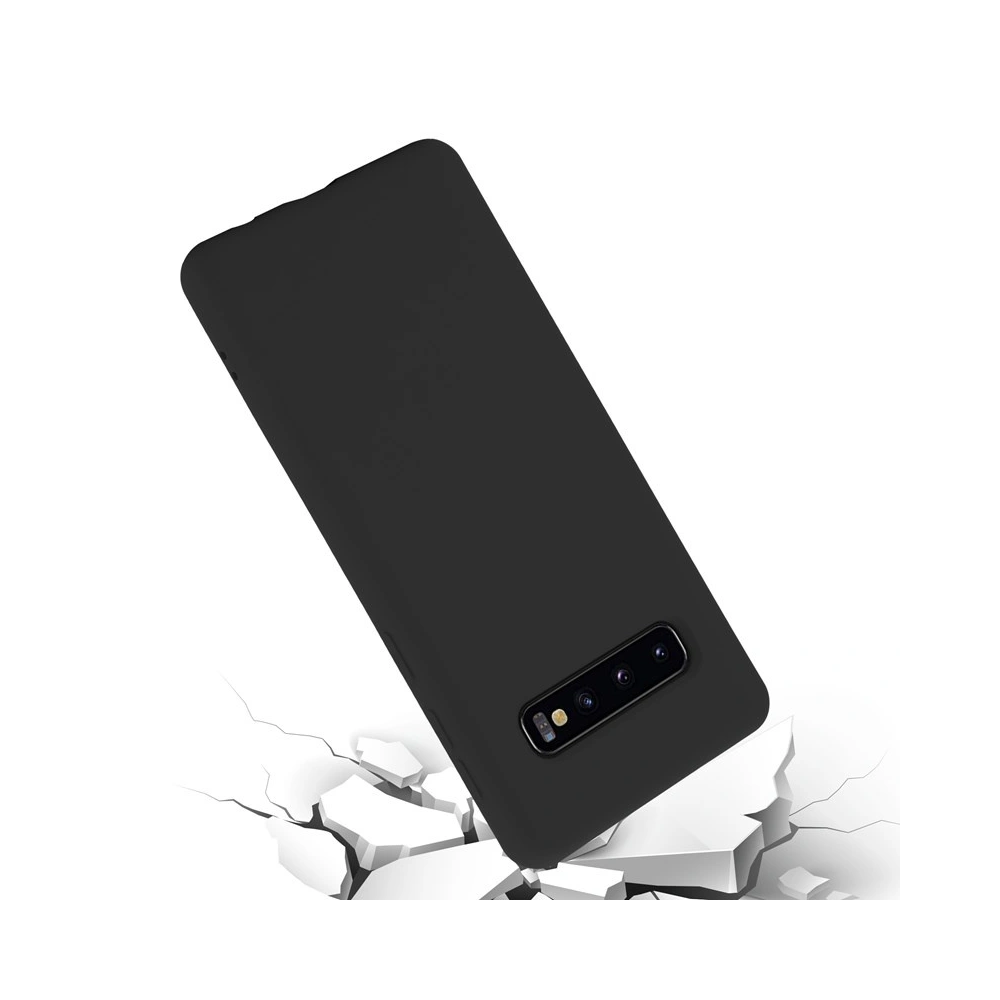 Hurtownia GSM - Etui Crong színes borító Samsung Galaxy S10 (fekete) - CRG134 - {ean13} - Hurt