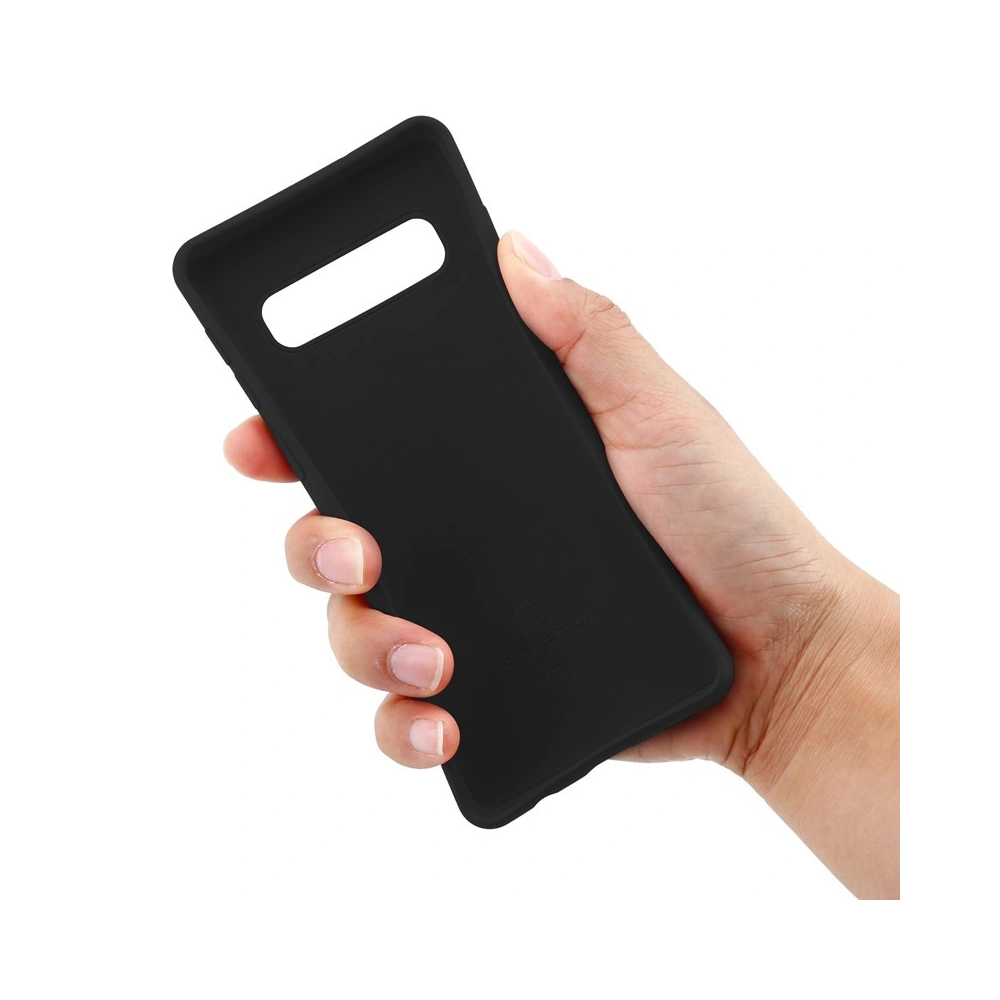 Hurtownia GSM - Etui Crong színes borító Samsung Galaxy S10 (fekete) - CRG134 - {ean13} - Hurt