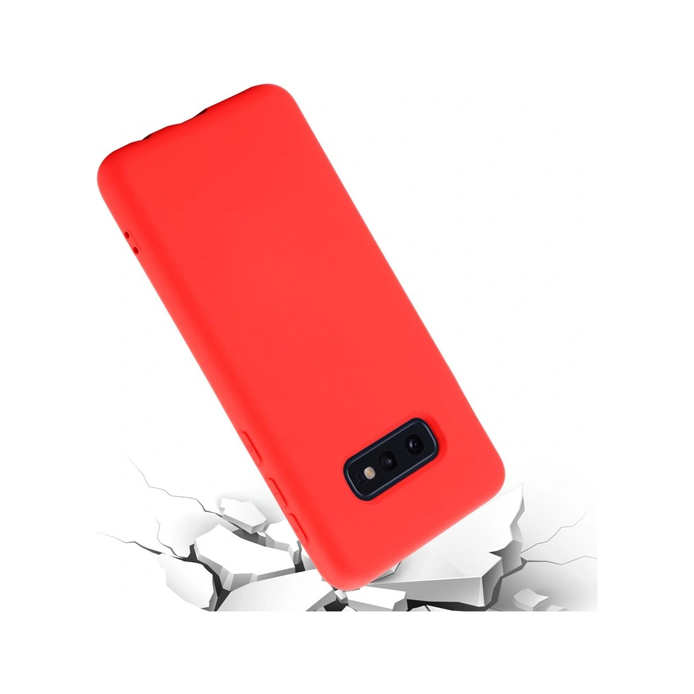 Hurtownia GSM - Etui Crong színes borító Samsung Galaxy S10e (piros) - CRG135 - {ean13} - Hurt