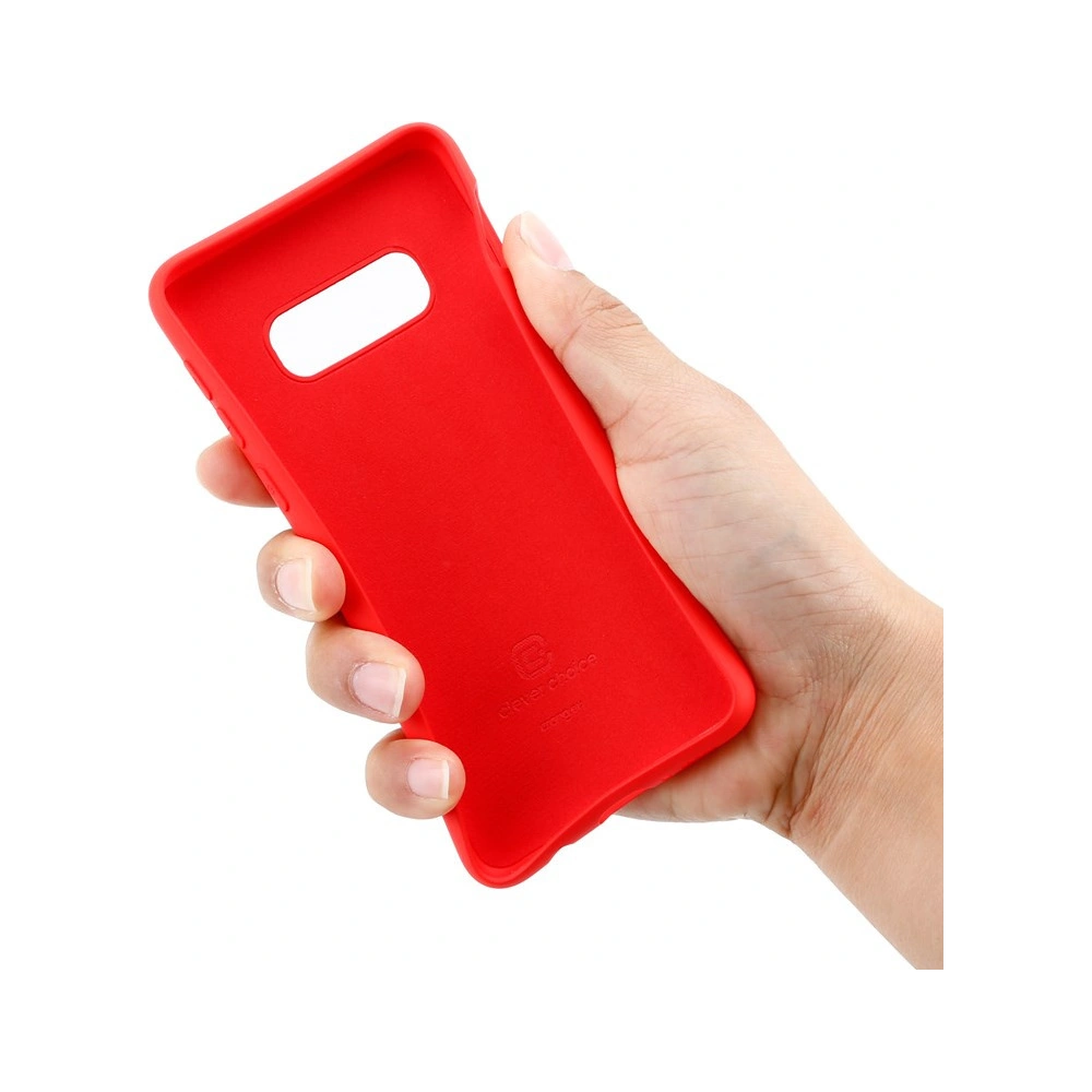 Hurtownia GSM - Etui Crong színes borító Samsung Galaxy S10e (piros) - CRG135 - {ean13} - Hurt