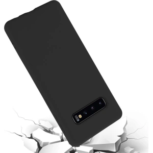 Wholesale Crong Color Cover Samsung Galaxy S10+ Plus (black) - CRG136 - {ean13} - Hurt