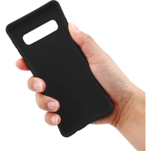 Wholesale Crong Color Cover Samsung Galaxy S10+ Plus (black) - CRG136 - {ean13} - Hurt