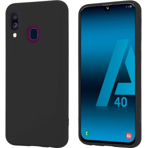 Hurtownia GSM - Etui Crong Color Cover Samsung Galaxy A40 (negru) - CRG137 - {ean13} - Hurt