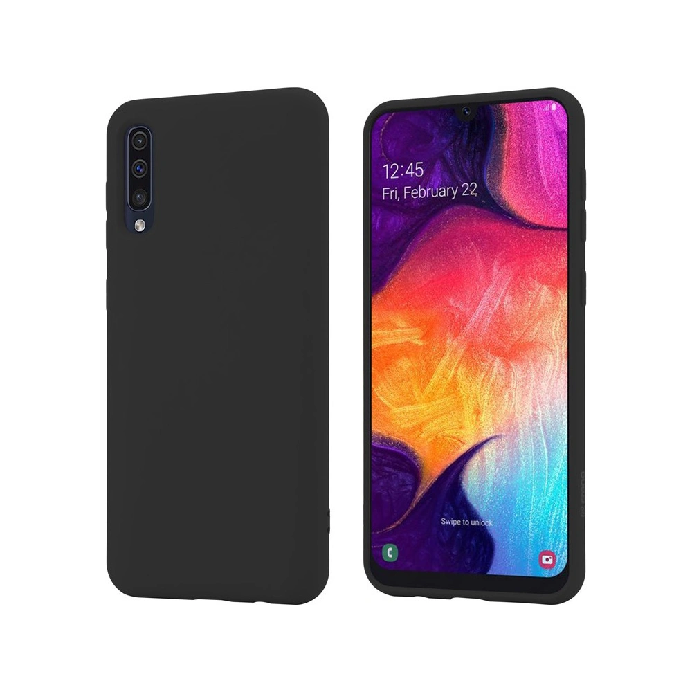Hurtownia GSM - Etui Crong Color Cover Samsung Galaxy A30s/A50/A50s (fekete) - CRG138 - {ean13} - Hurt