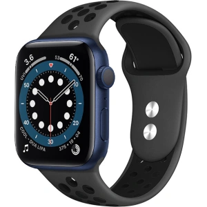 Hurtownia GSM - Pasek Crong Duo Sport Apple Watch 4/5/6/7/SE/8/9/10 40/41/42mm (šedý/černý) - CRG139 - {ean13} - Hurt