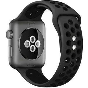 Hurtownia GSM - Pasek Crong Duo Sport Apple Watch 4/5/6/7/SE/8/9/10 40/41/42mm (gri/negru) - CRG139 - {ean13} - Hurt
