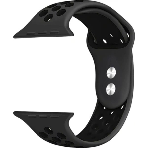 Hurtownia GSM - Pasek Crong Duo Sport Apple Watch 4/5/6/7/SE/8/9/10 40/41/42mm (gri/negru) - CRG139 - {ean13} - Hurt