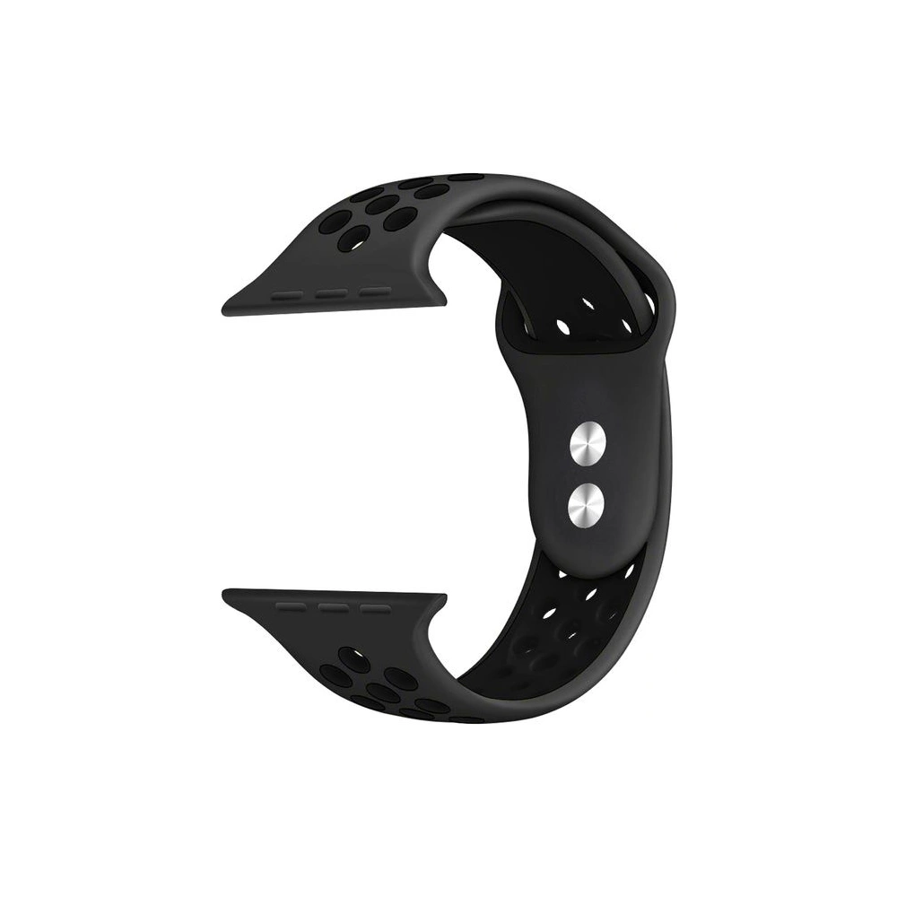 Wholesale Belt Crong Duo Sport Apple Watch 4/5/6/7/SE/8/9/Ultra 44/45/49mm (gray/black) - CRG140 - {ean13} - Hurt