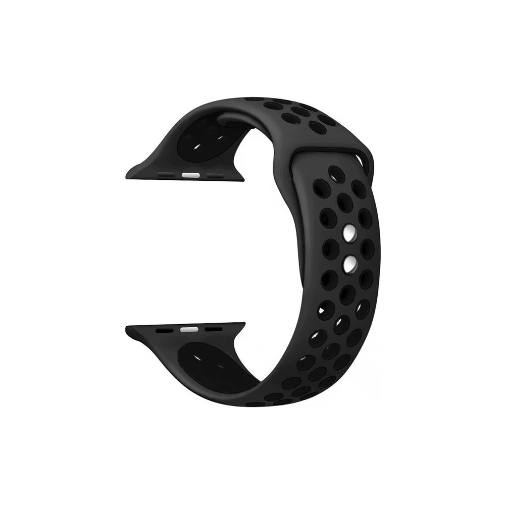 Hurtownia GSM - Pasek Crong Duo Sport Apple Watch 4/5/6/7/SE/8/9/Ultra 44/45/49mm (szürke/fekete) - CRG140 - {ean13} - Hurt
