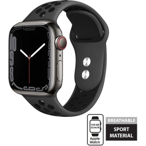 Hurtownia GSM - Pasek Crong Duo Sport Apple Watch 4/5/6/7/SE/8/9/Ultra 44/45/49mm (šedý/černý) - CRG140 - {ean13} - Hurt