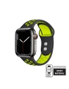 Band Crong Duo Sport Apple Watch 4/5/6/7/SE/8/9/10 40/41/42mm (black/lime)