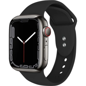Hurtownia GSM - Pasek Crong Liquid Apple Watch 4/5/6/7/SE/8/9/10 40/41/42mm (negru) - CRG143 - {ean13} - Hurt