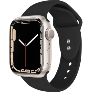 Hurtownia GSM - Pasek Crong Liquid Apple Watch 4/5/6/7/SE/8/9/10 40/41/42mm (negru) - CRG143 - {ean13} - Hurt