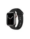 Belt Crong Liquid Apple Watch 4/5/6/7/SE/8/9/Ultra 44/45/49mm (black)