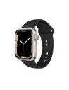 Belt Crong Liquid Apple Watch 4/5/6/7/SE/8/9/Ultra 44/45/49mm (black)