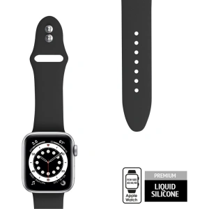 Hurtownia GSM - Pasek Crong Liquid Apple Watch 4/5/6/7/SE/8/9/Ultra 44/45/49mm (fekete) - CRG144 - {ean13} - Hurt