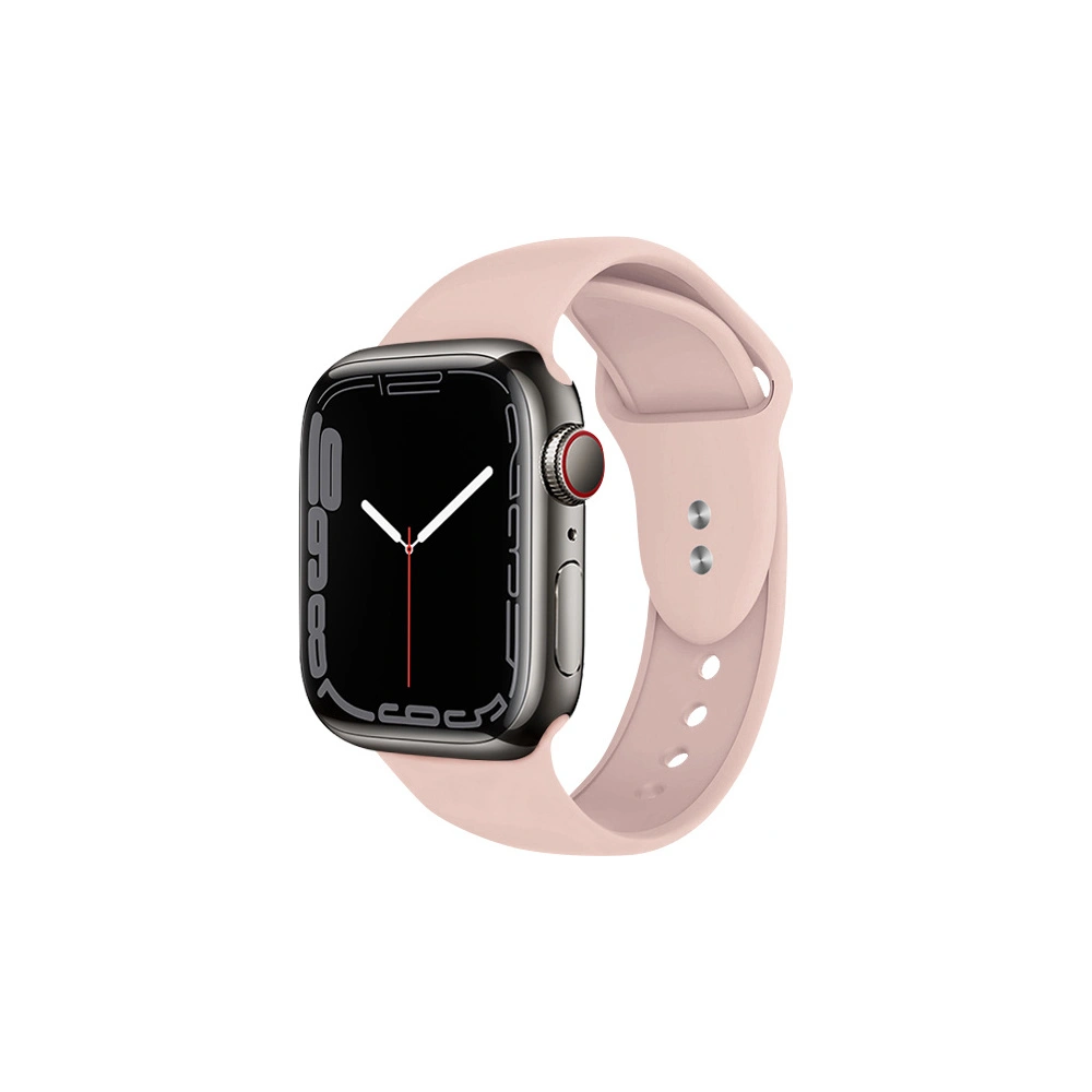 Hurtownia GSM - Pasek Crong Liquid Apple Watch 4/5/6/7/SE/8/9/10 40/41/42mm (piaskowy róż) - CRG145 - {ean13} - Hurt